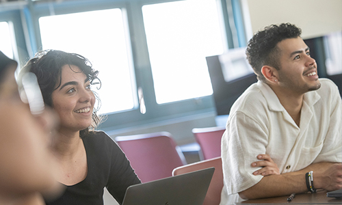 Students in classroom